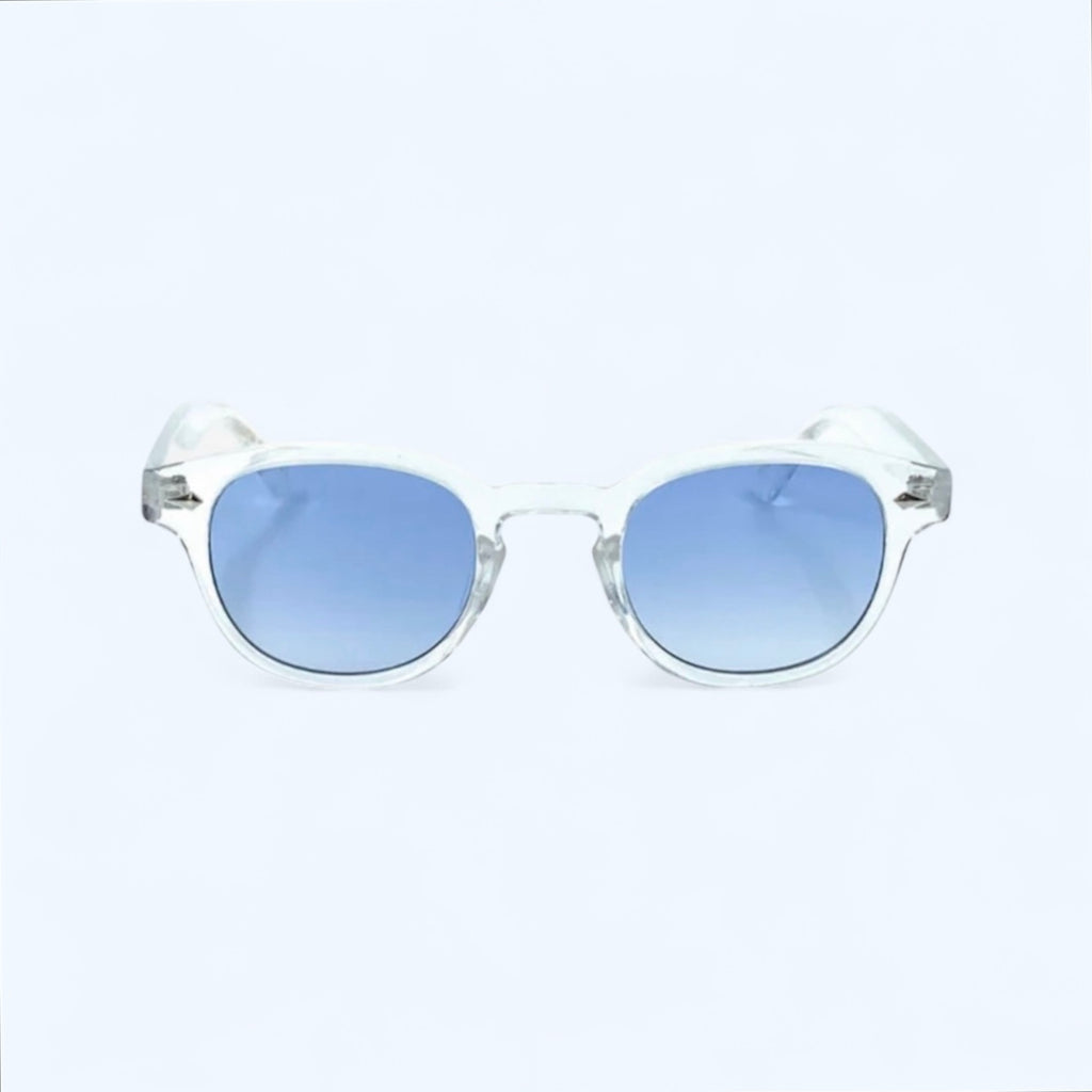 WHITE AND BLUE